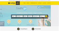 Desktop Screenshot of imobiliariacolmeia.com.br